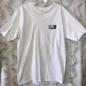 Vans White Graphic Tee